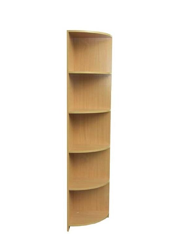 Приставка до шафи з відкритими заокругленими полицями,з ламінованої ДСП,(ТОВ ‘’АЛМАНТ’’), 403х403х1816 мм.